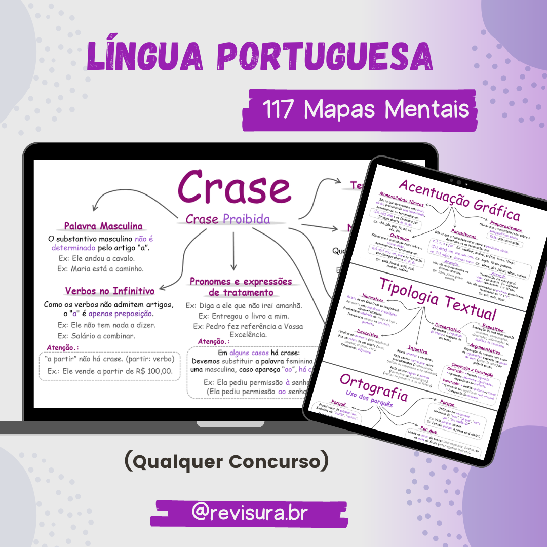 Revisura Mapas Mentais de Língua Portuguesa